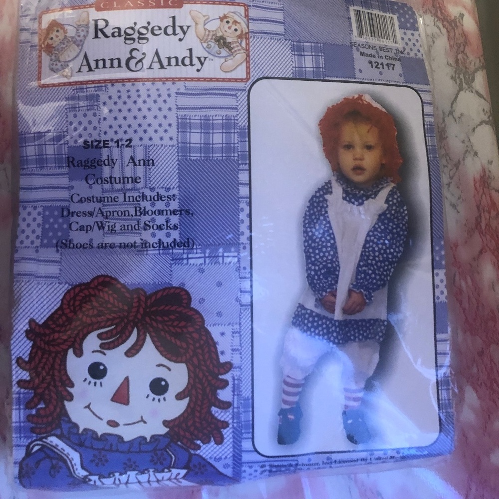 Raggedy Ann Halloween costume